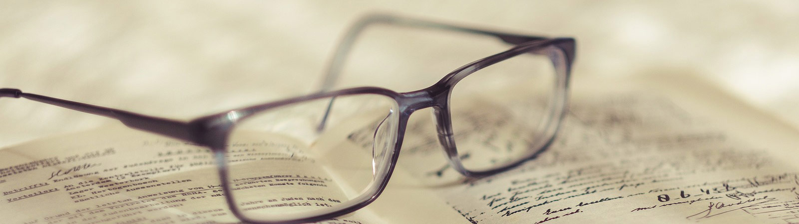 Stylish eyeglasses display showcasing modern frame designs