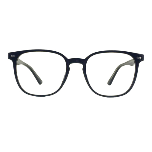 Classic prescription eyeglasses with metal frame