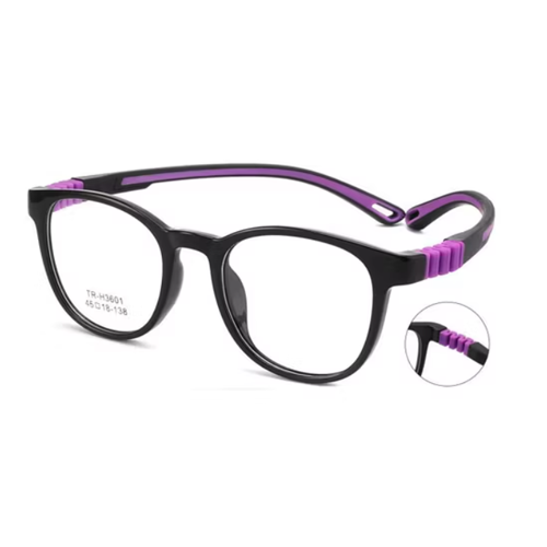 Colorful durable glasses designed for children